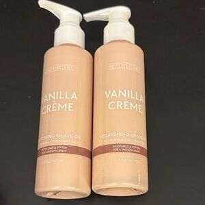 The SpatheCary Vanilla Crème Nourishing Shave Oil set bundle
